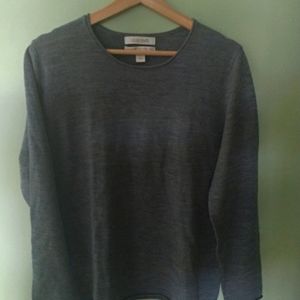 Lightweight merino long sleeve sweater